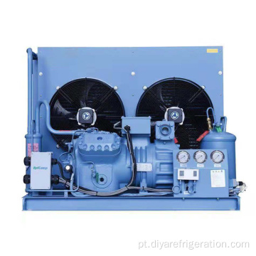 Unidade condensadora tipo compressor de ar